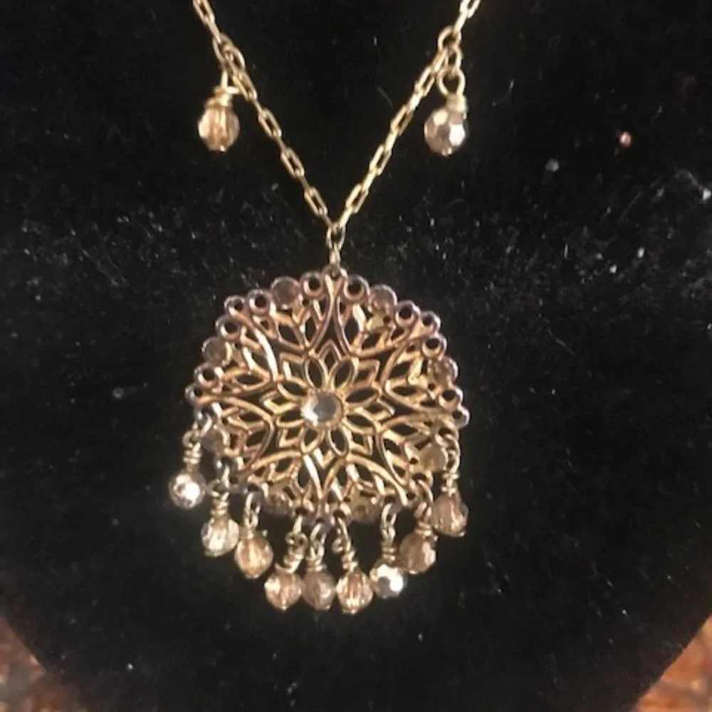 Cookie Lee Medallion Necklace - Picture 2 of 6